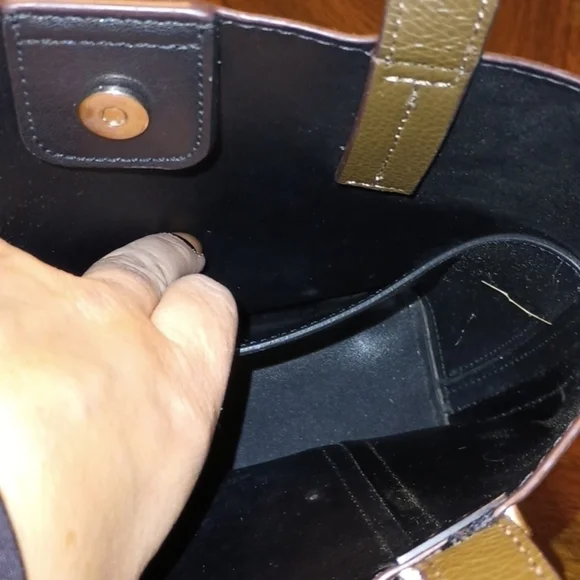 DKNY olive green convertible bag - Picture 11 of 11